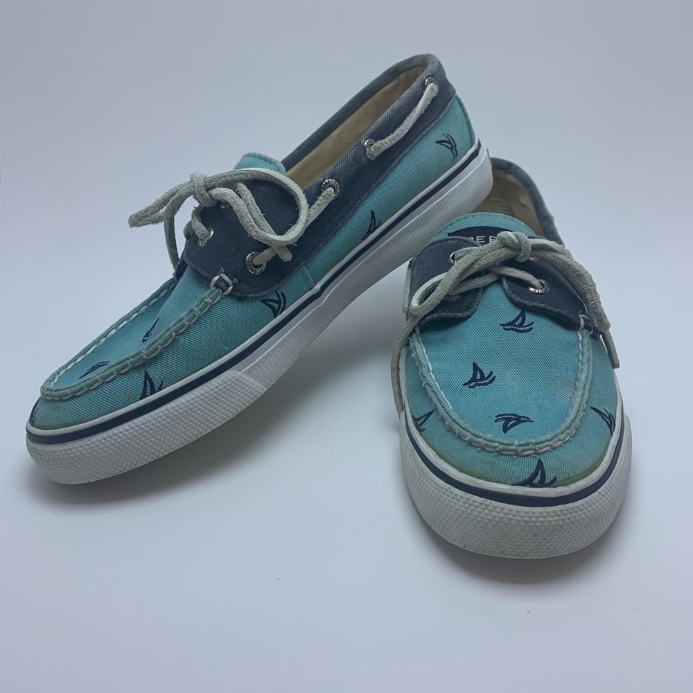 Sperry Boat Shoes (literally-boats all over them)